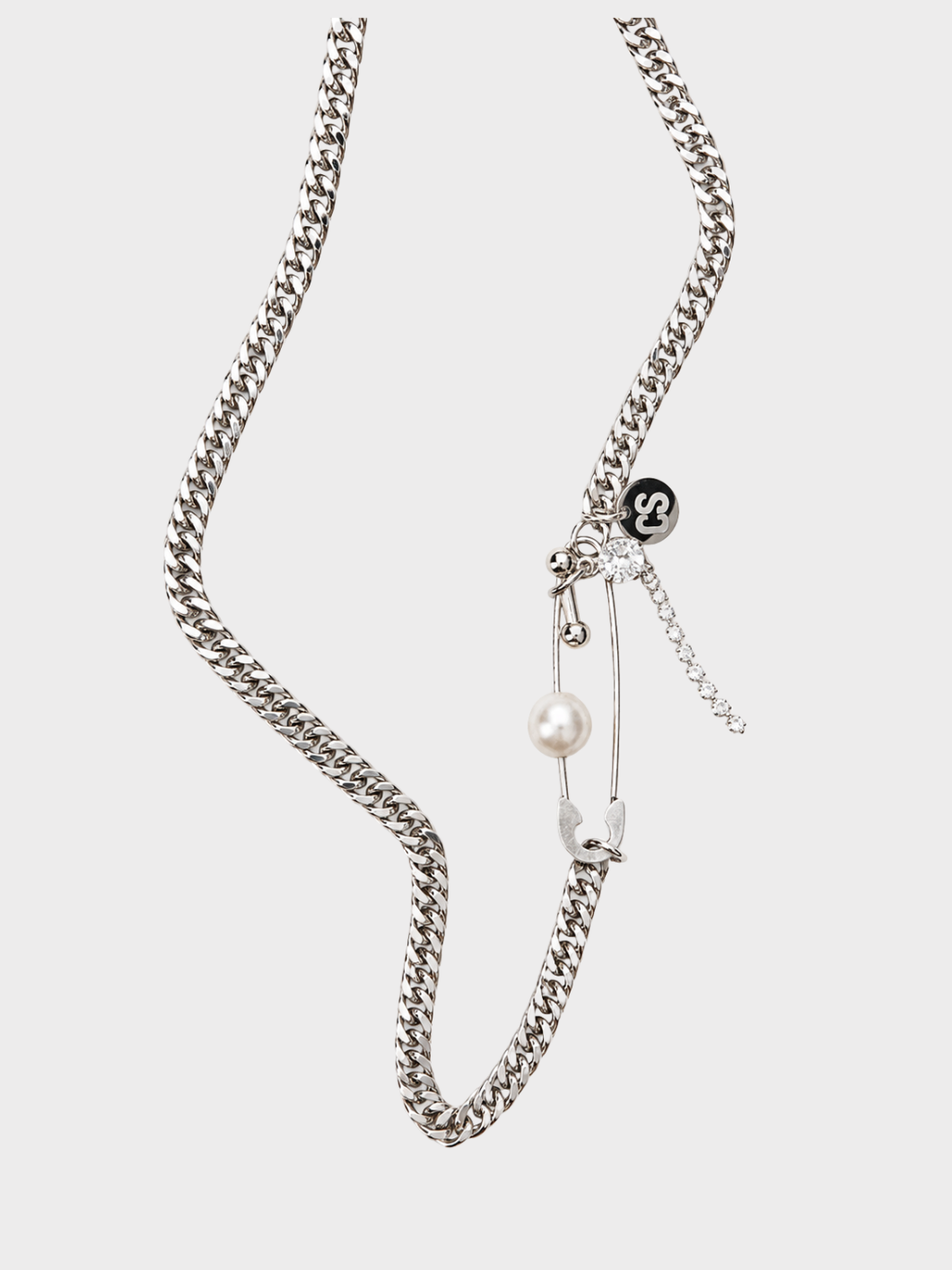 Collier Silver Rock Pearl