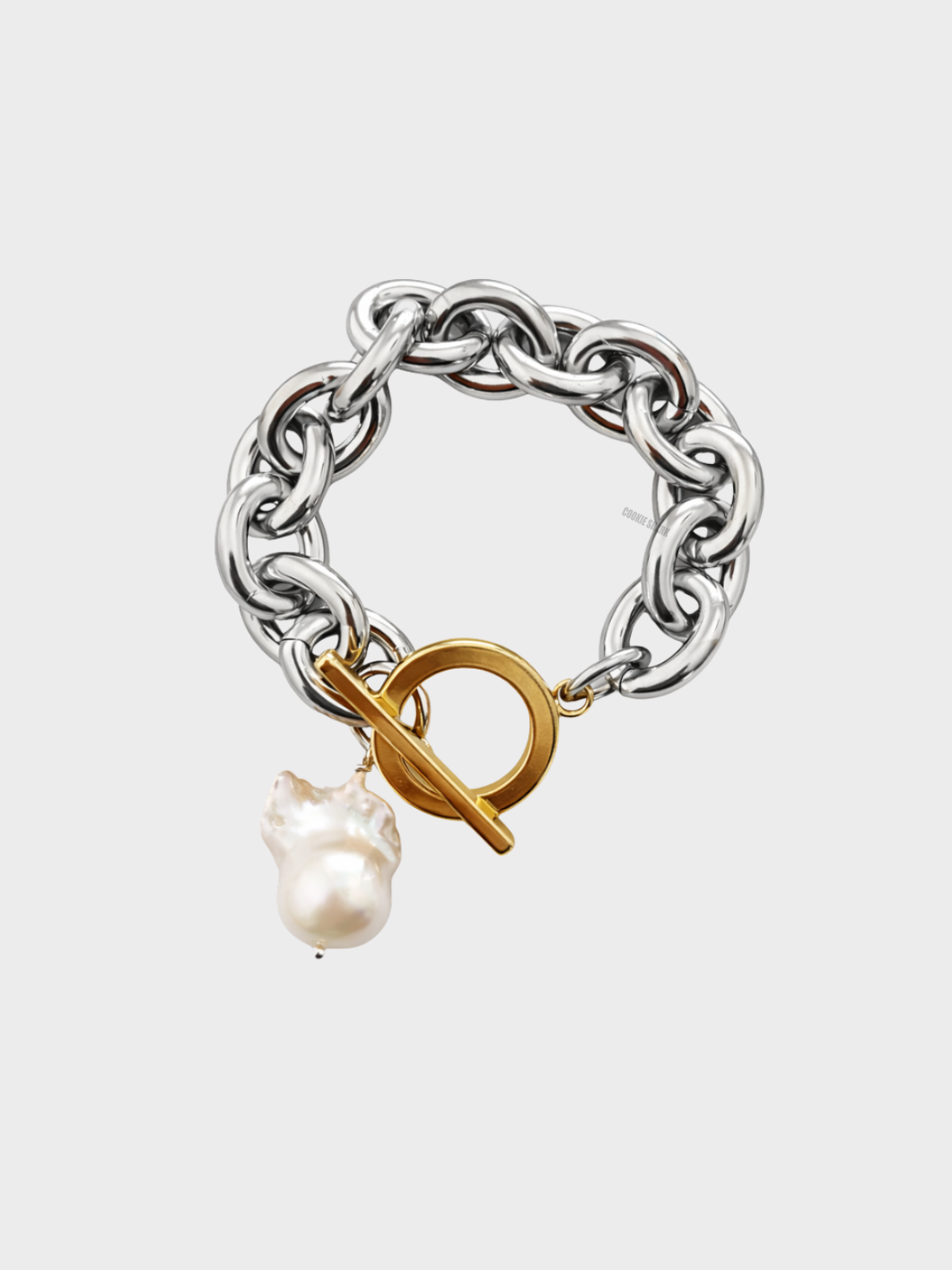 Bracelet Maxi Link&Pearl