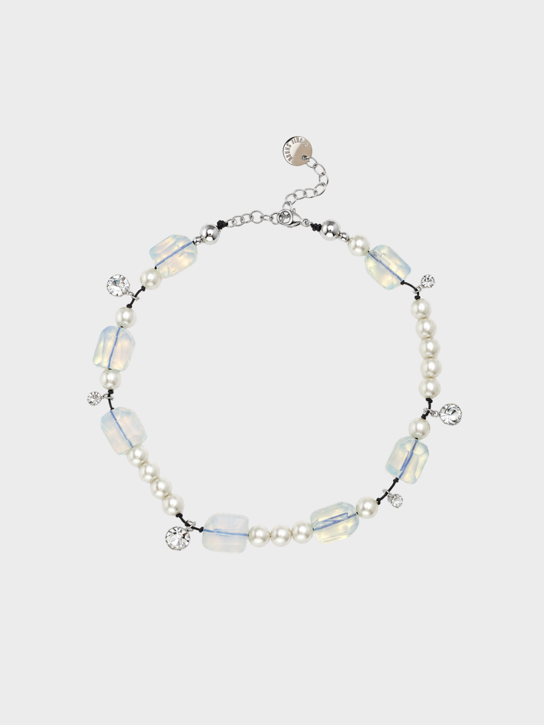 Collier PLAYGROUND - Perles et Opaline