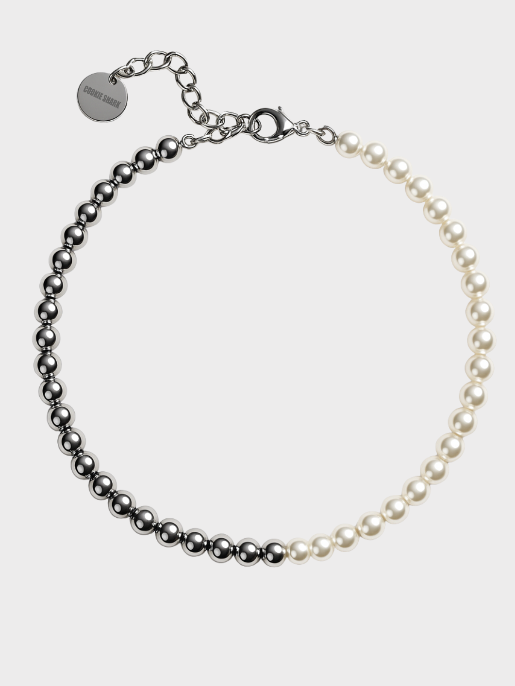 Collier Pearl Glow Silver