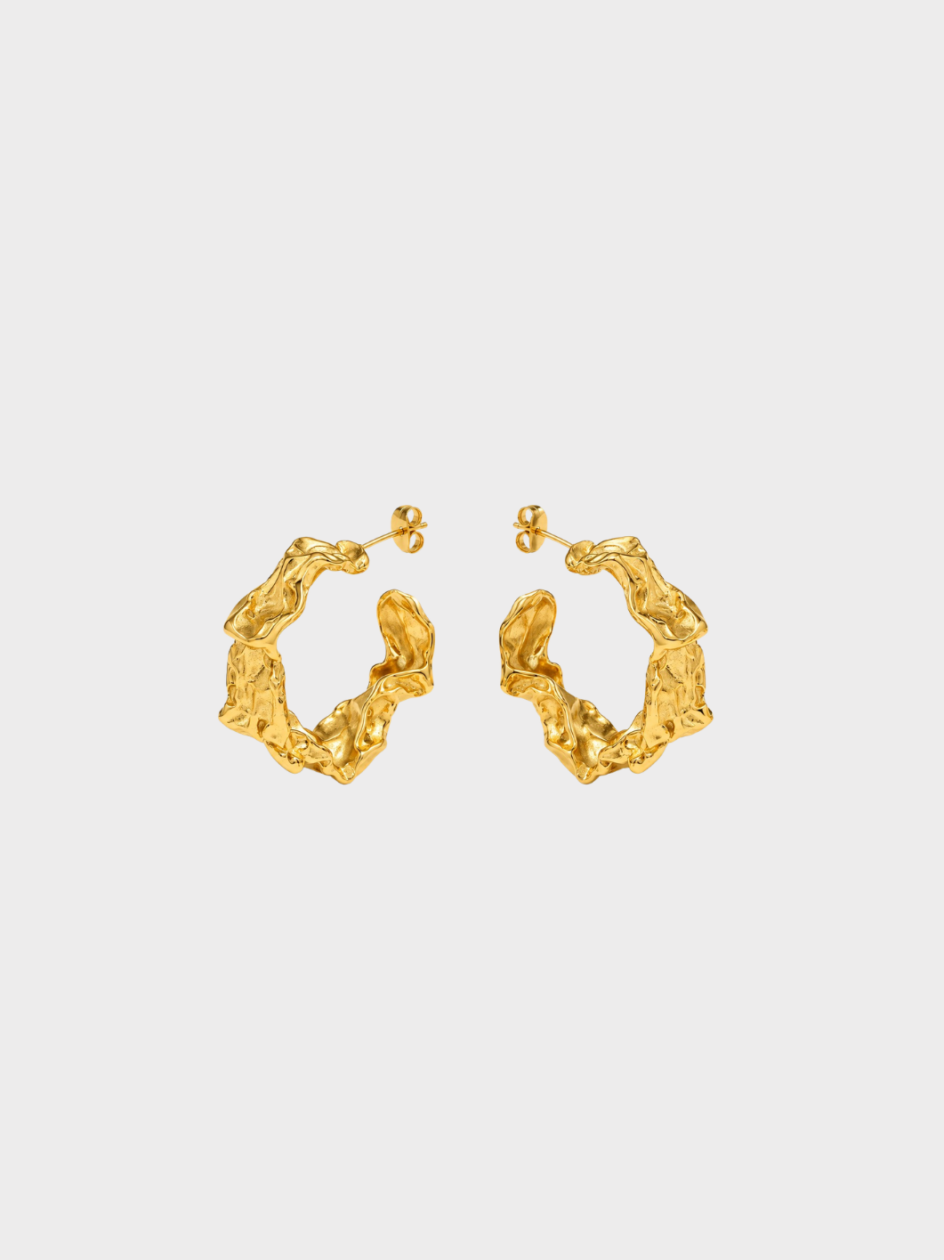 BDO FOLDED HOOP - Or