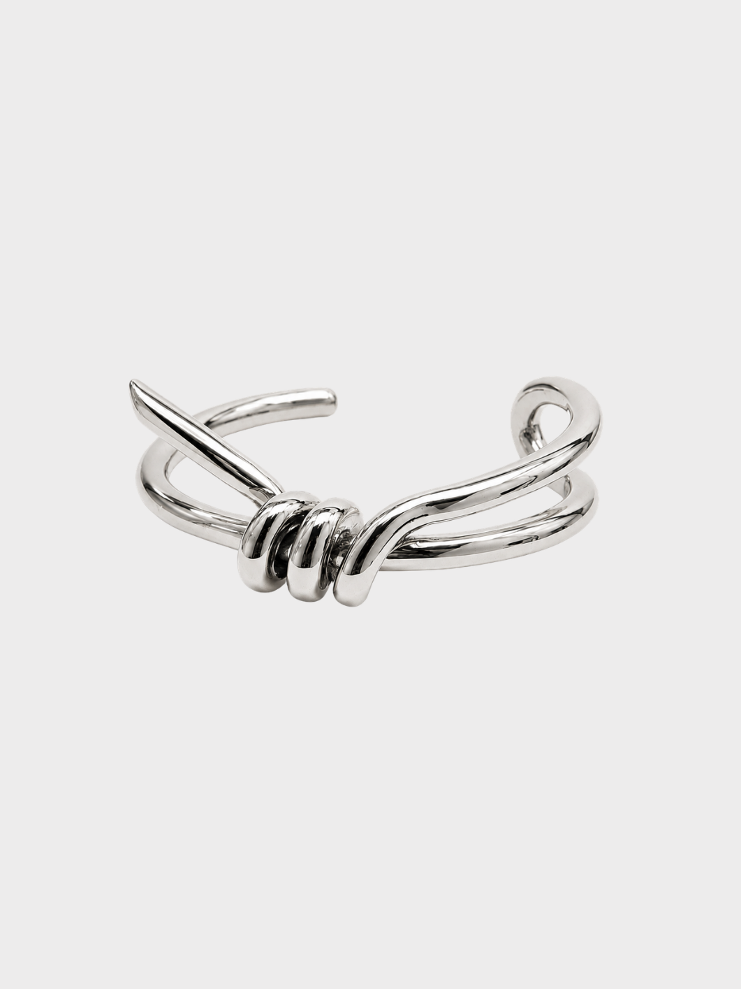 BARBED CUFF - Argent