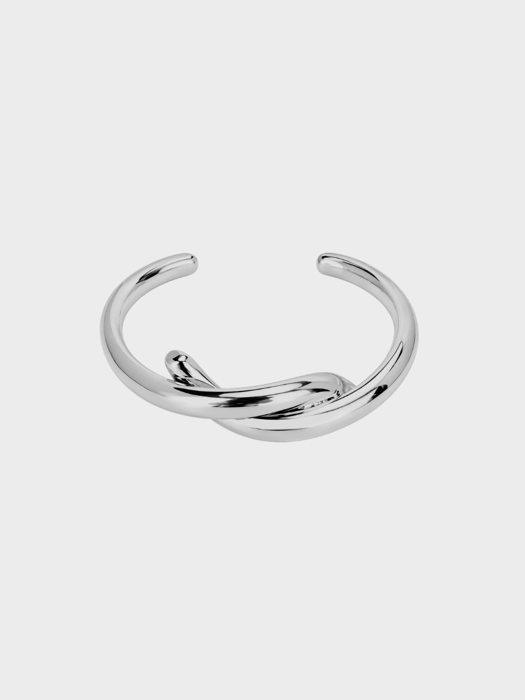 LACED CUFF - Argent