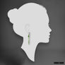STRASS BOW PAMPILLE - Peridot