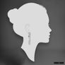 PAMPILLE NOEUD STRASS - Cristal