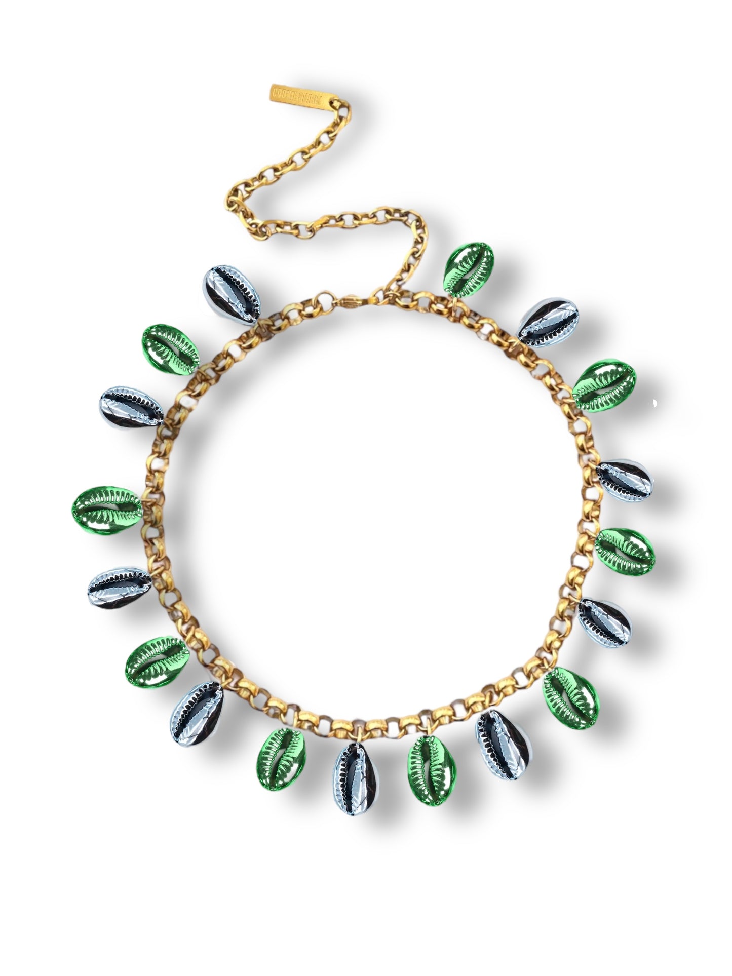 COLLAR Metallic Shell - Blue/Green