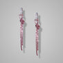 PAMPILLE NOEUD STRASS - Light Rose