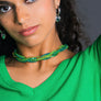 RIVER NECKLACE - GREEN TURQUOISE