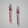 STRASS BOW PAMPILLE - Red Love