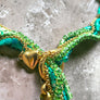 RIVER NECKLACE - GREEN TURQUOISE