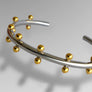 Pearl CUFF - Silver/Gold