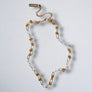 BARBED WIRE & PEARL NECKLACE - Gold
