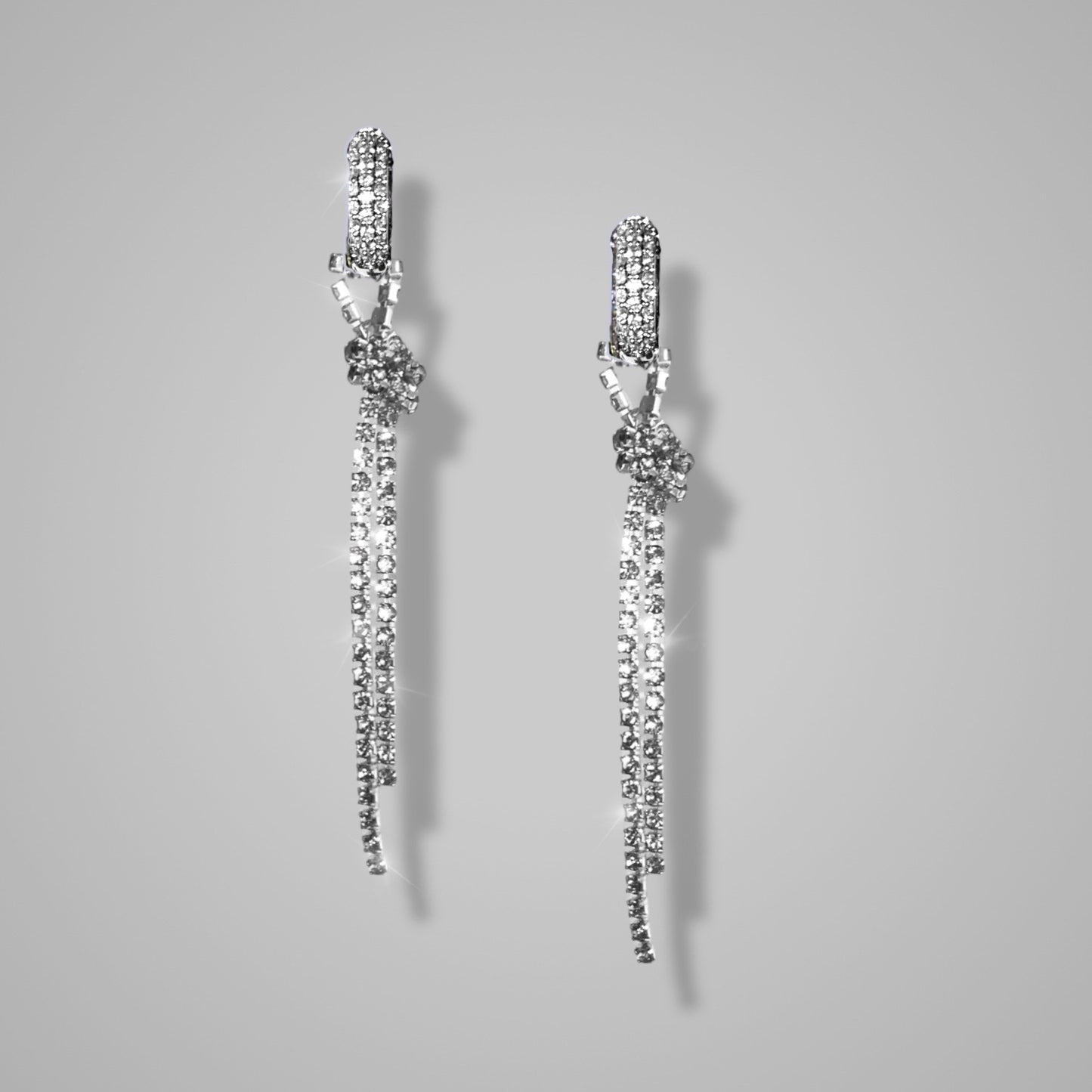 STRASS BOW PAMPILLE - Crystal