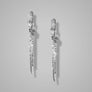 PAMPILLE NOEUD STRASS - Cristal