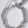 BRACELET CHUNKY - Argent