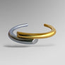 MANCHETTE LINES - Argent/Or