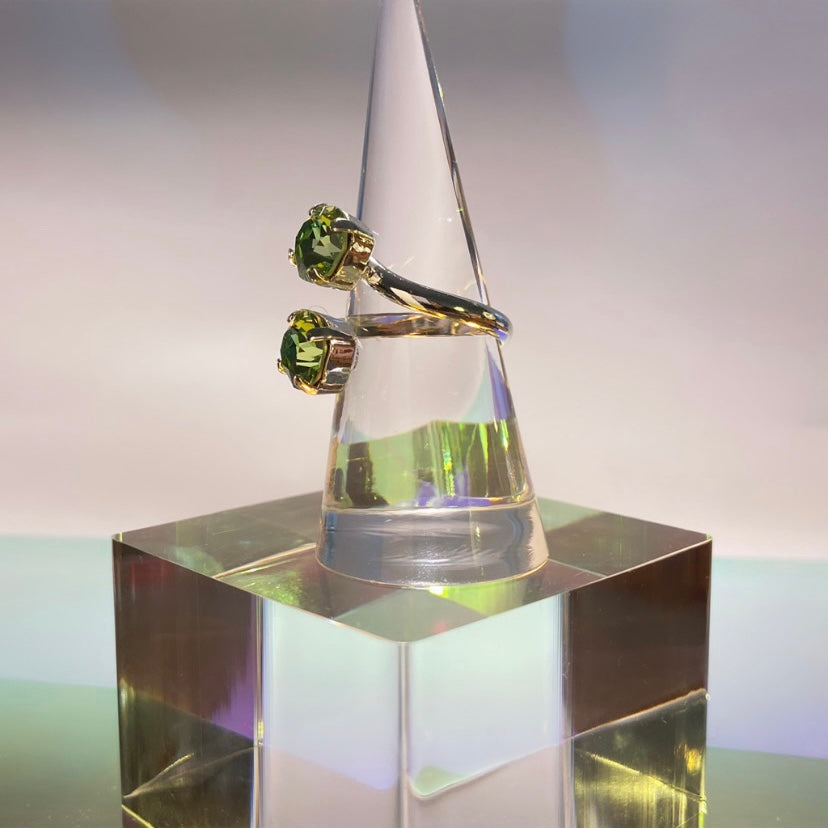 LAPILLI RING - Peridot