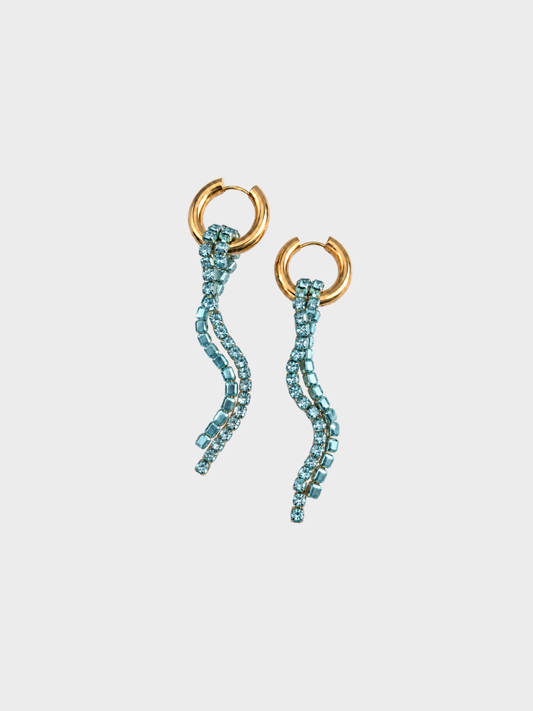 BDO Crystal Chain - Aquamarine