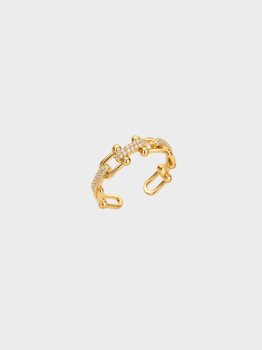 BAGUE Fer à Cheval - Or