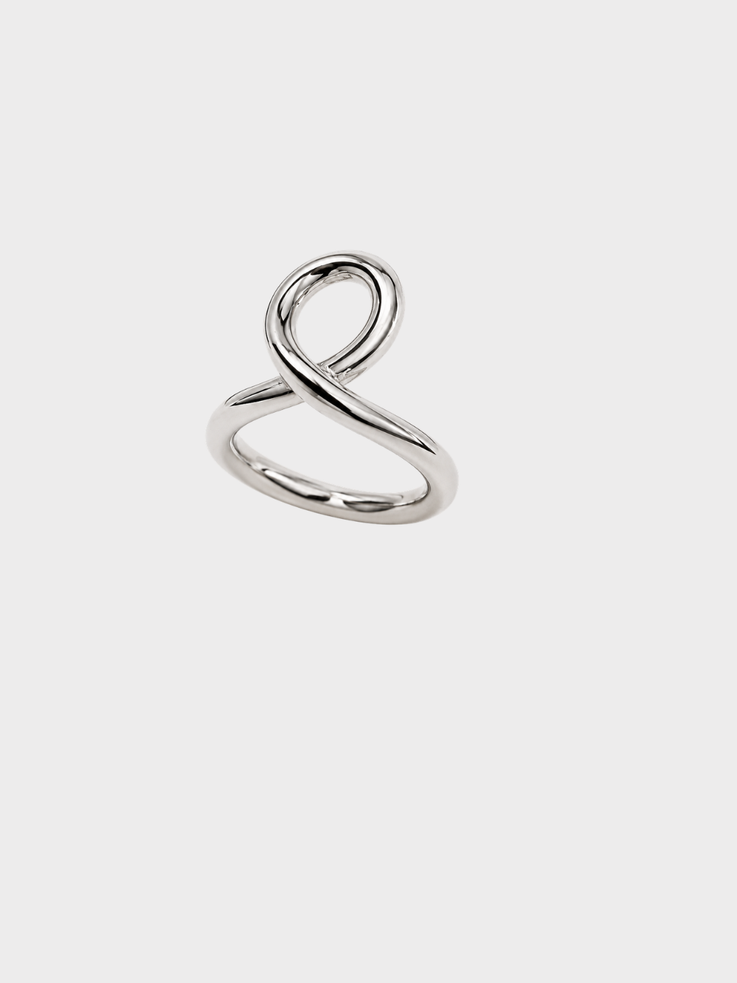 BAGUE LOOP - Argent