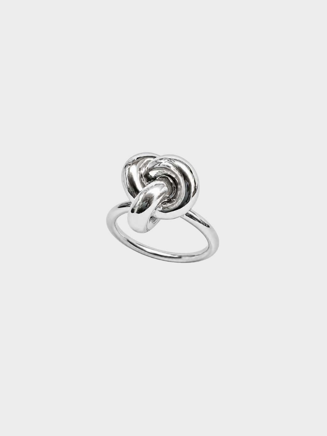 BAGUE KNOT  - Argent