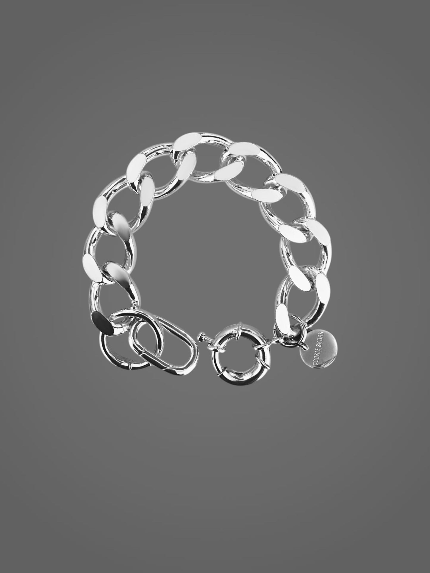 Bracelet maille XL Argent