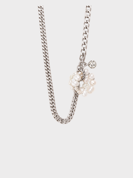 Collier PEARL MESS - Argent