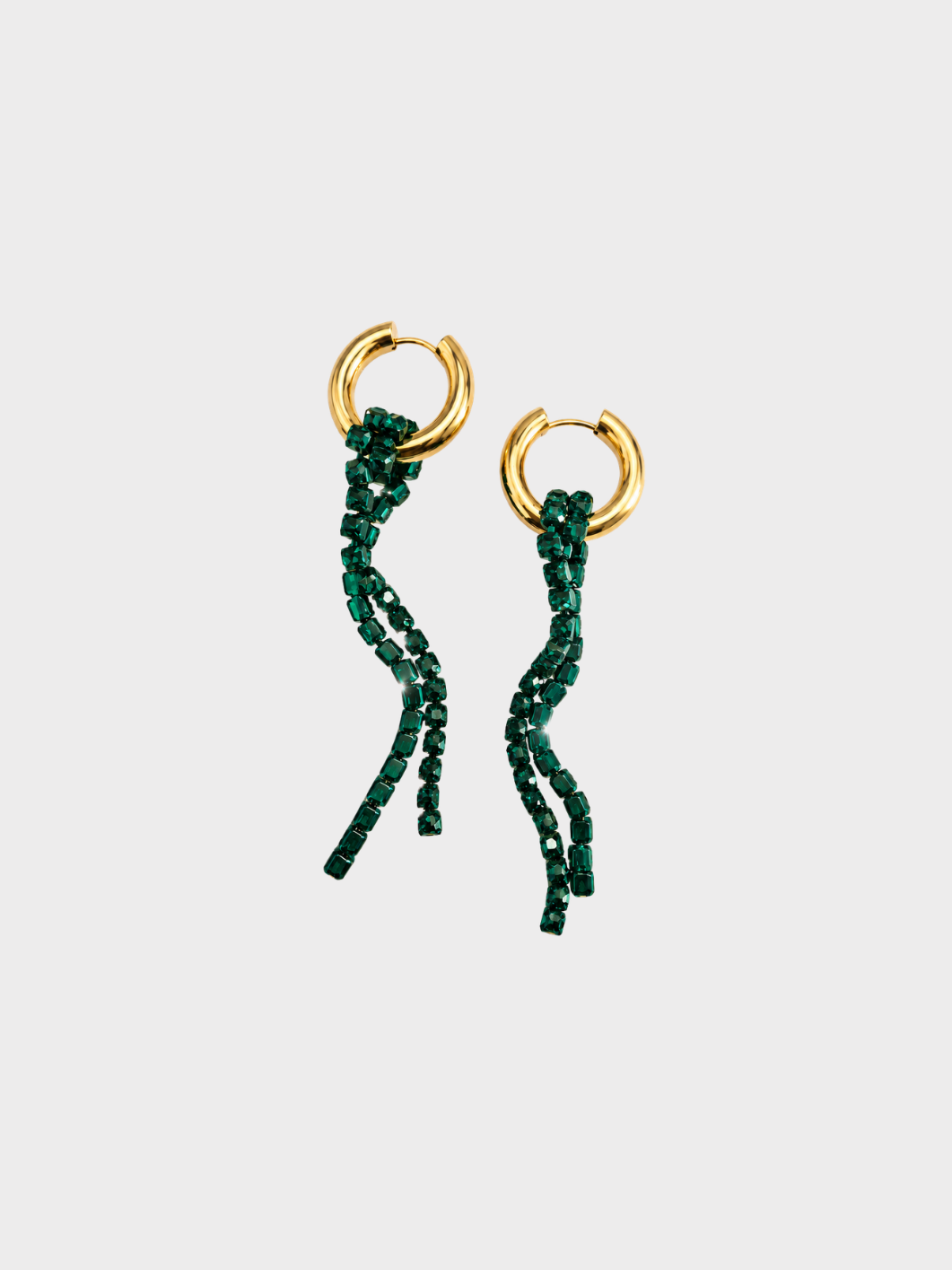 BDO Crystal Chain - Forest Green