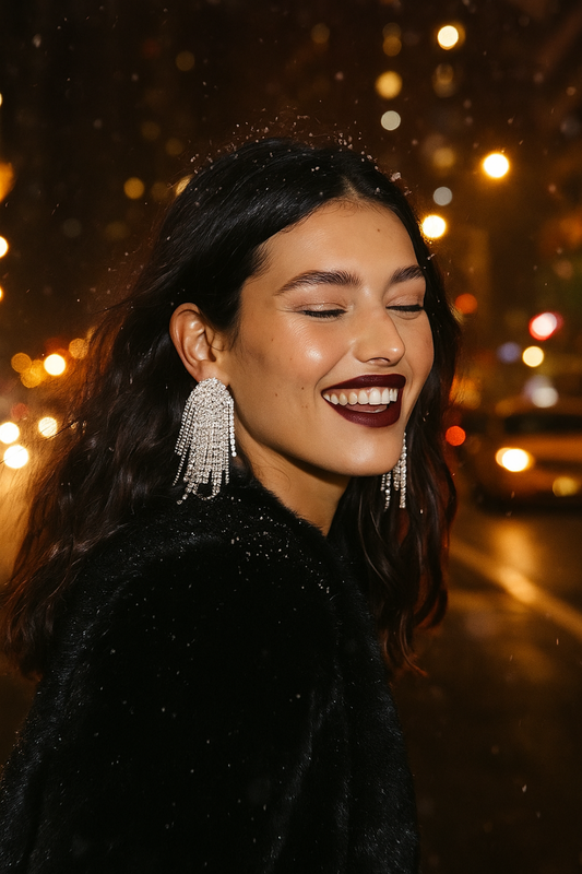 Boucles d'oreille Cascade Dream silver