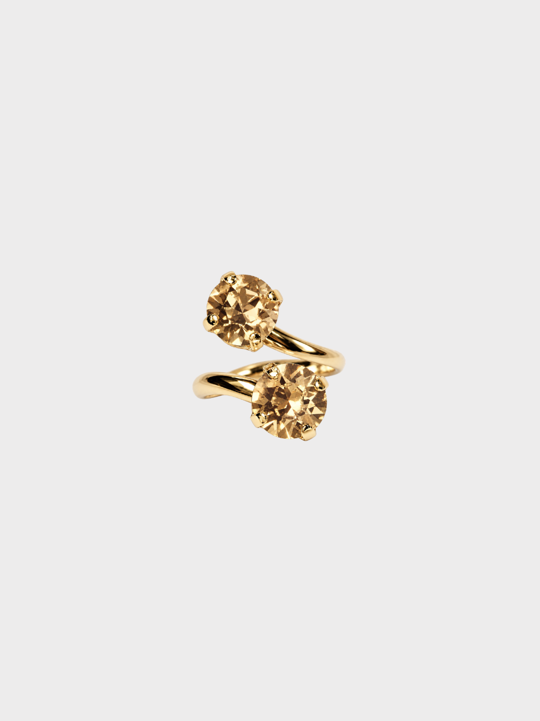 BAGUE LAPILLI- Mat Gold