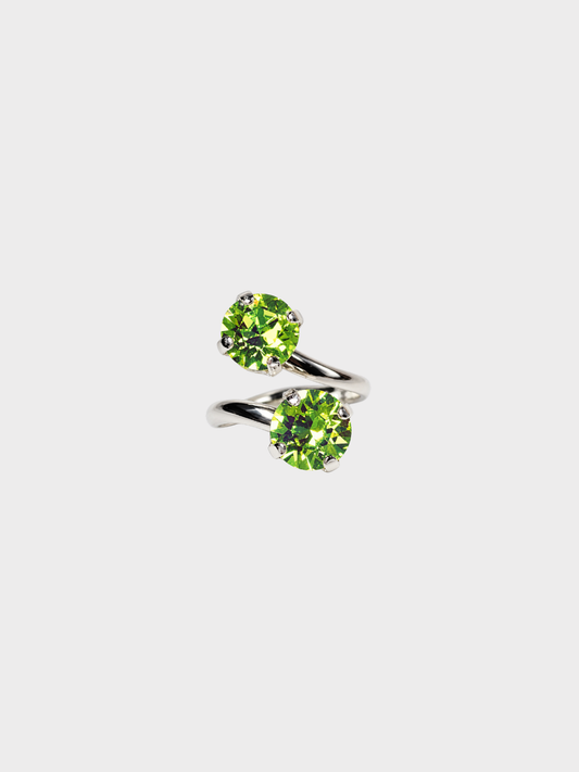 BAGUE LAPILLI - Péridot