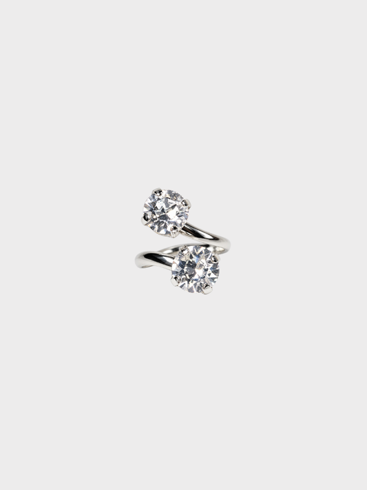 BAGUE LAPILI - Cristal