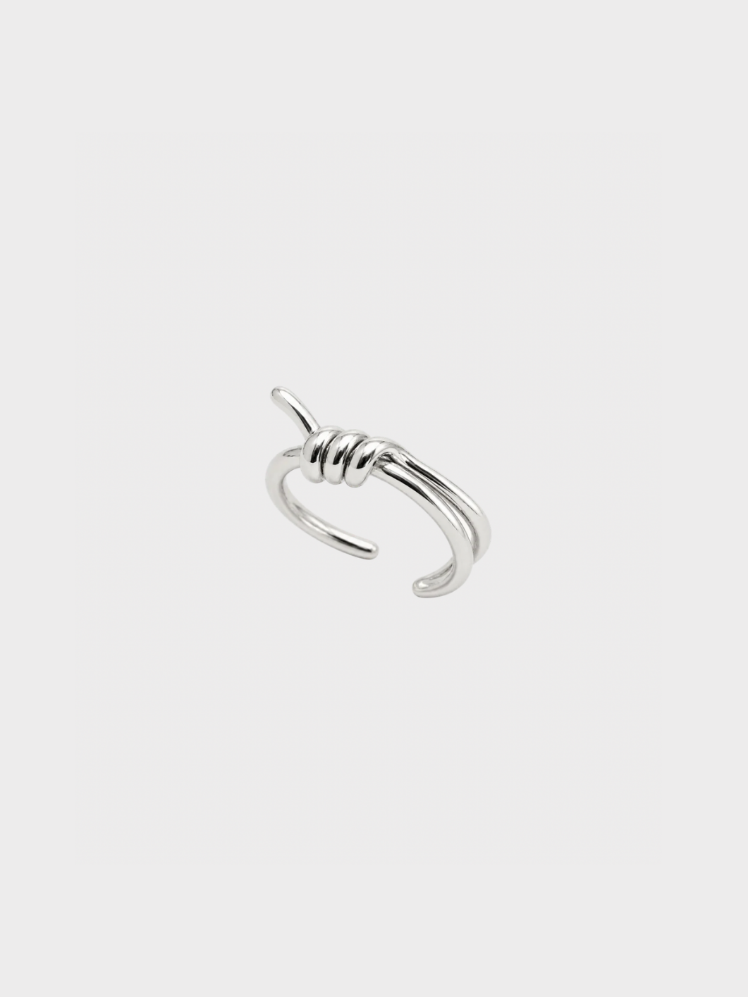 BAGUE Barbed - Argent