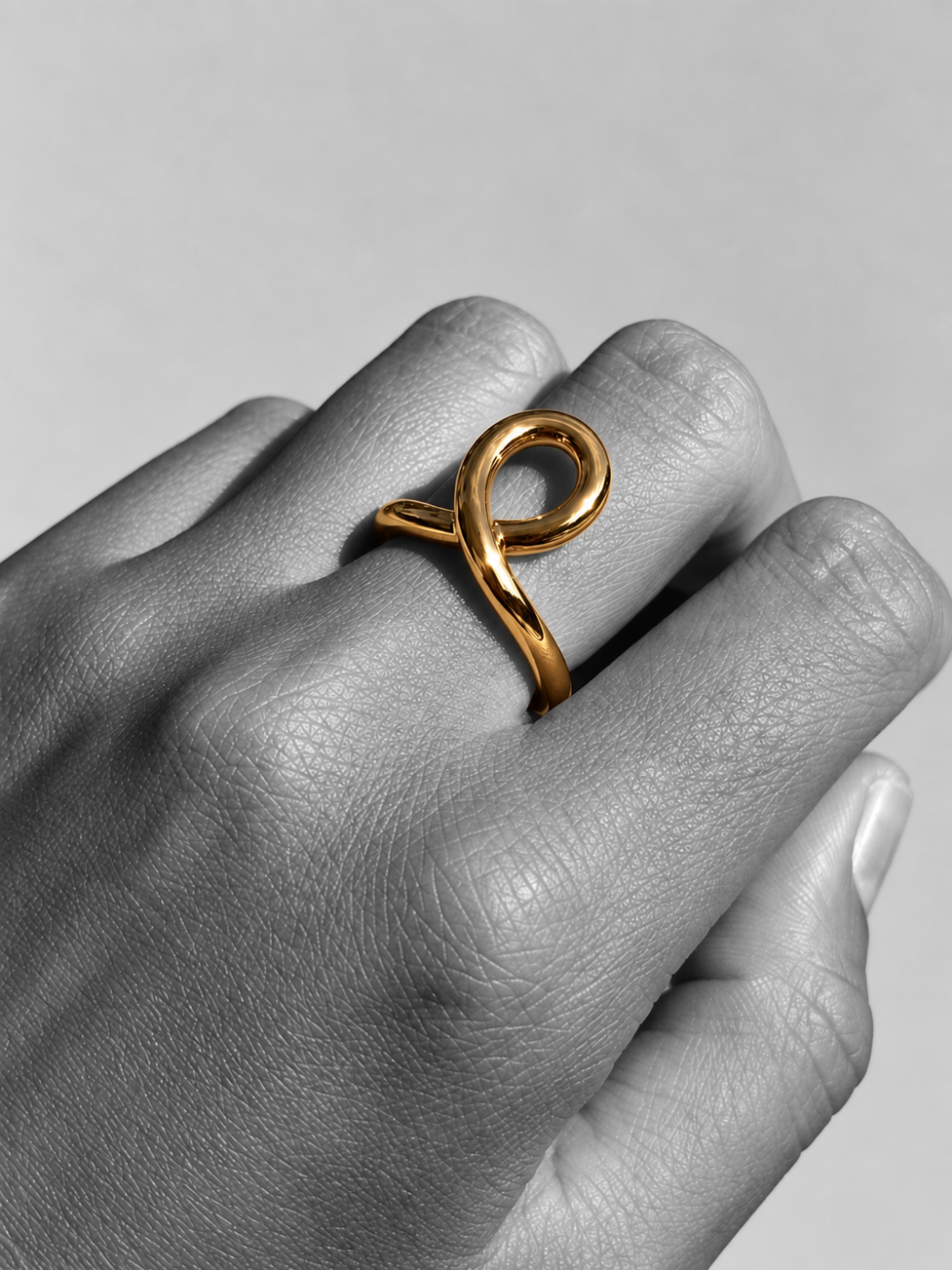 BAGUE LOOP - Or