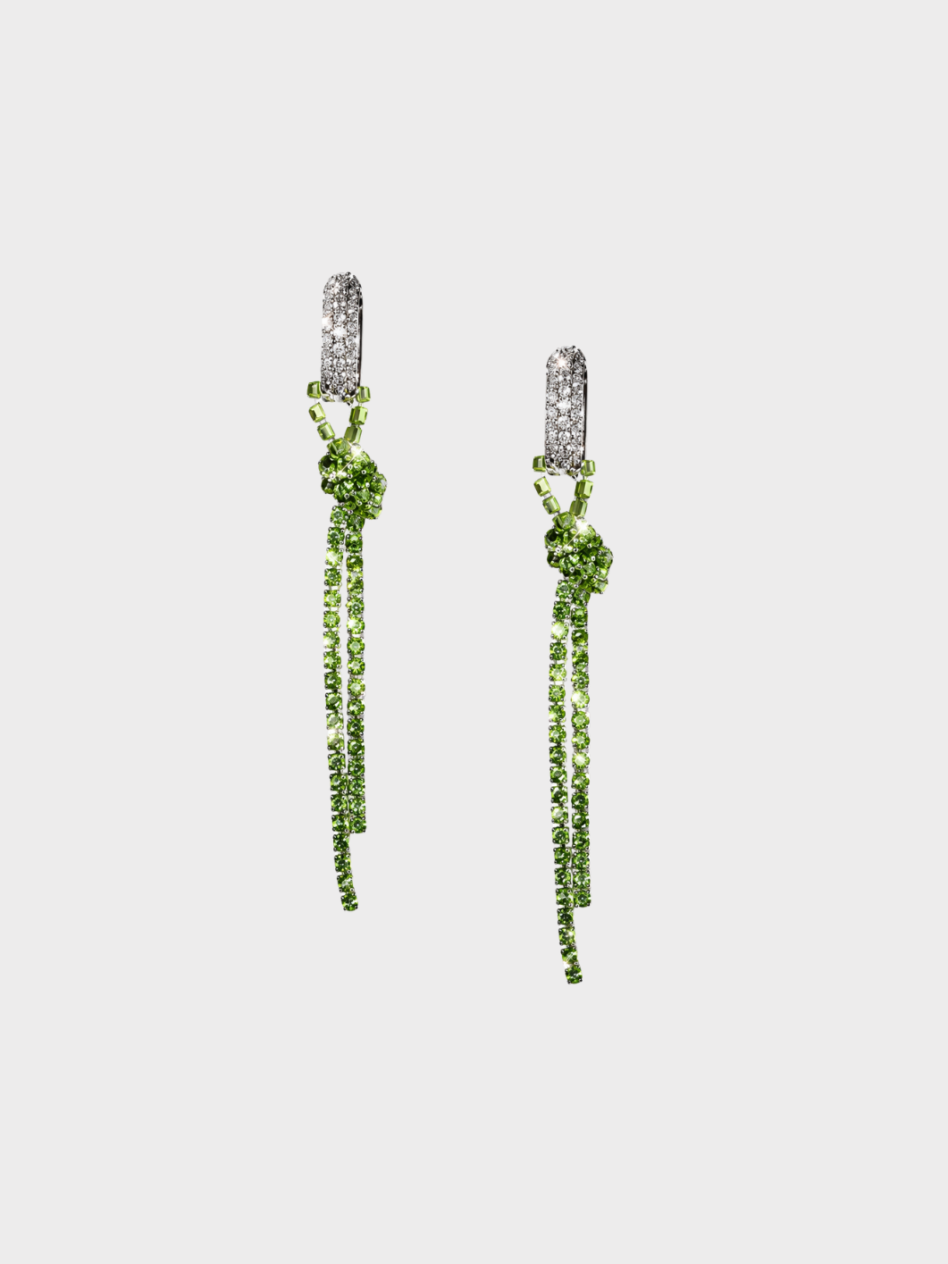 STRASS BOW PAMPILLE - Peridot