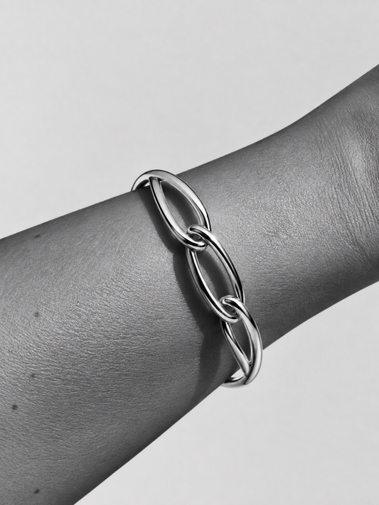 CHAIN CUFF - Argent
