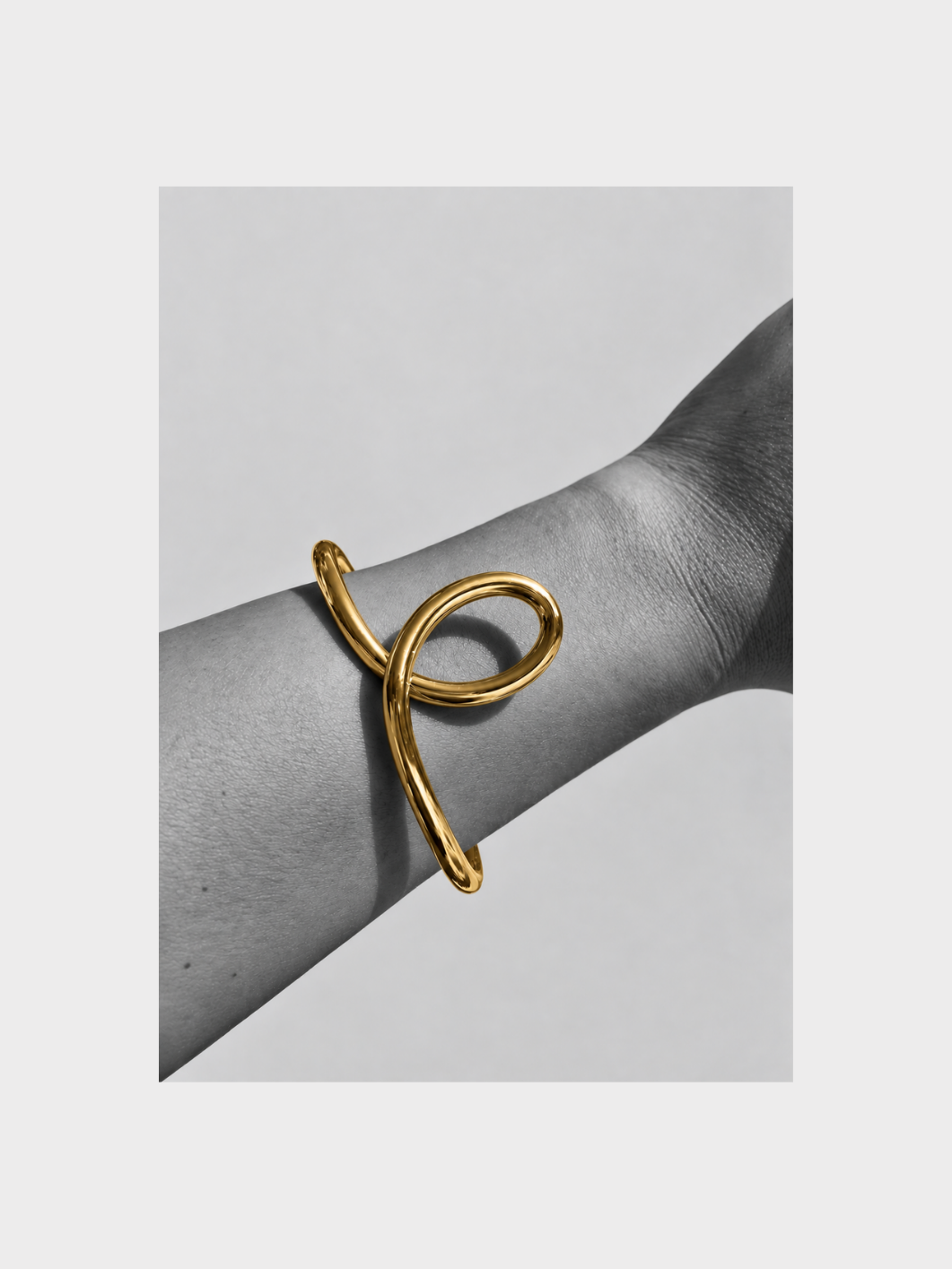HOOP CUFF - Or
