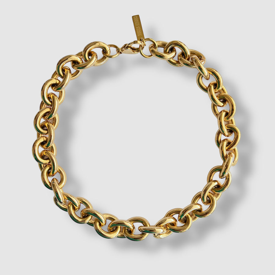 Chunky Link NECKLACE - Gold