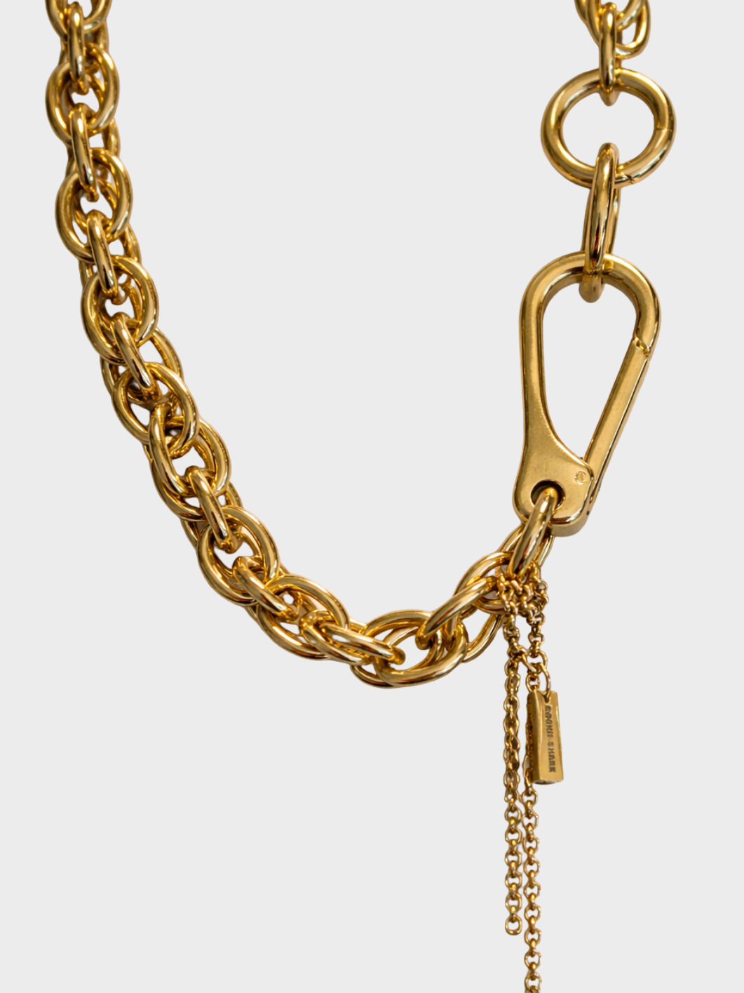 Collier Maxi Cord Chain Gold