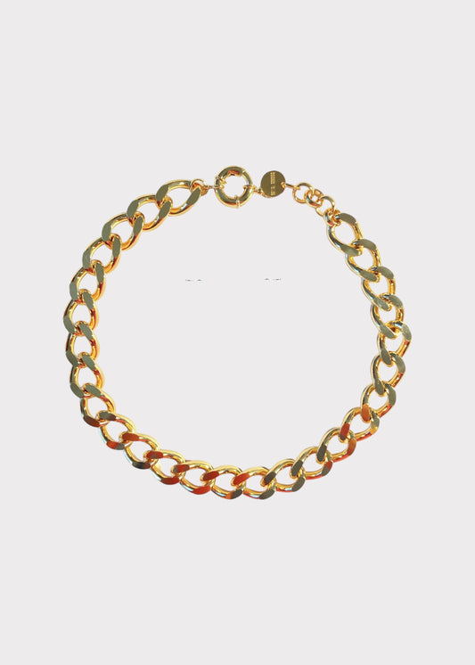 BARBED WIRE NECKLACE - Gold