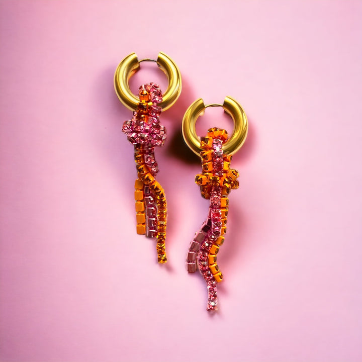 BDO Chunky Knot - Orange/Pink