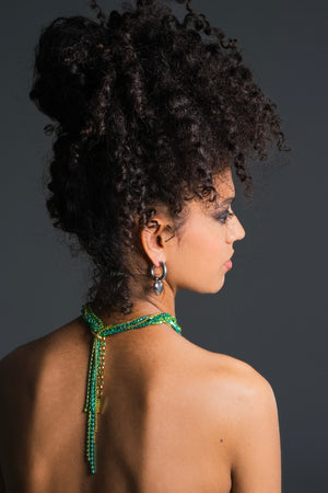 RIVER NECKLACE - GREEN TURQUOISE