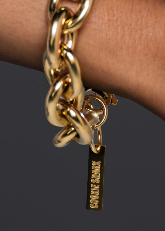 Chunky Link BRACELET - Gold