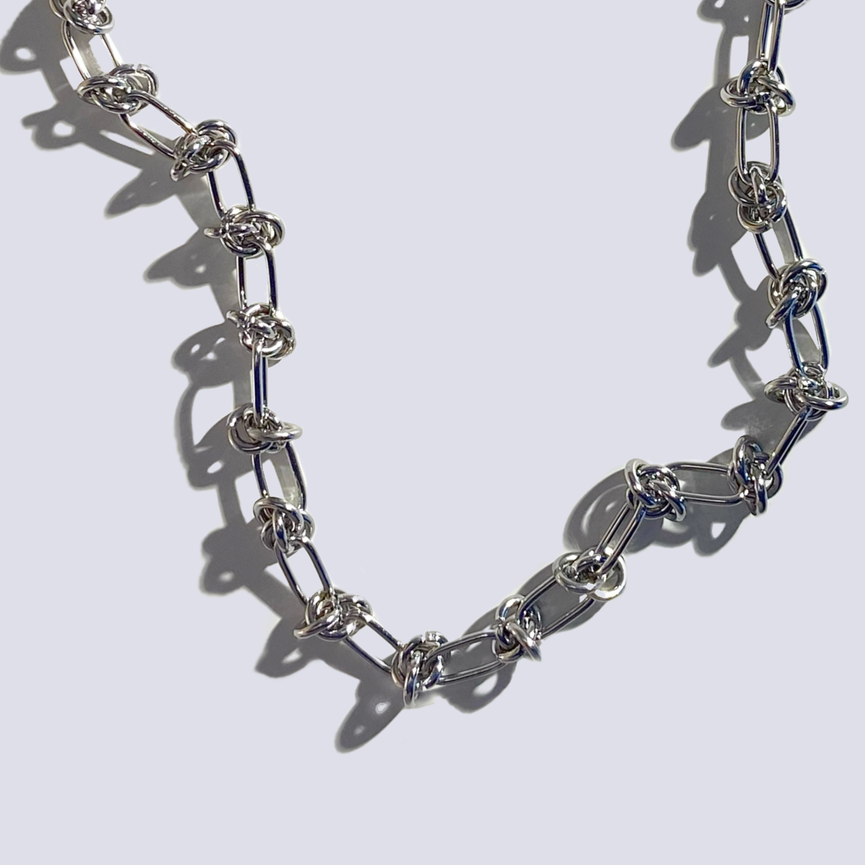 BARBED WIRE CHAIN NECKLACE - FIVE FOURTY NINE