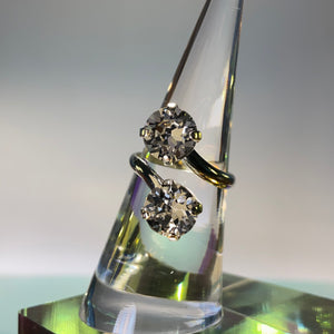 BAGUE LAPILI - Cristal