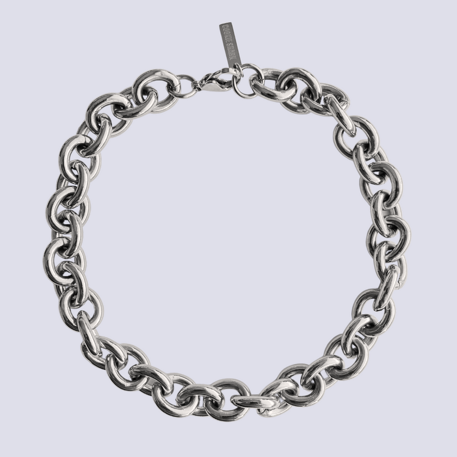 NECKLACE Chunky Link - Silver