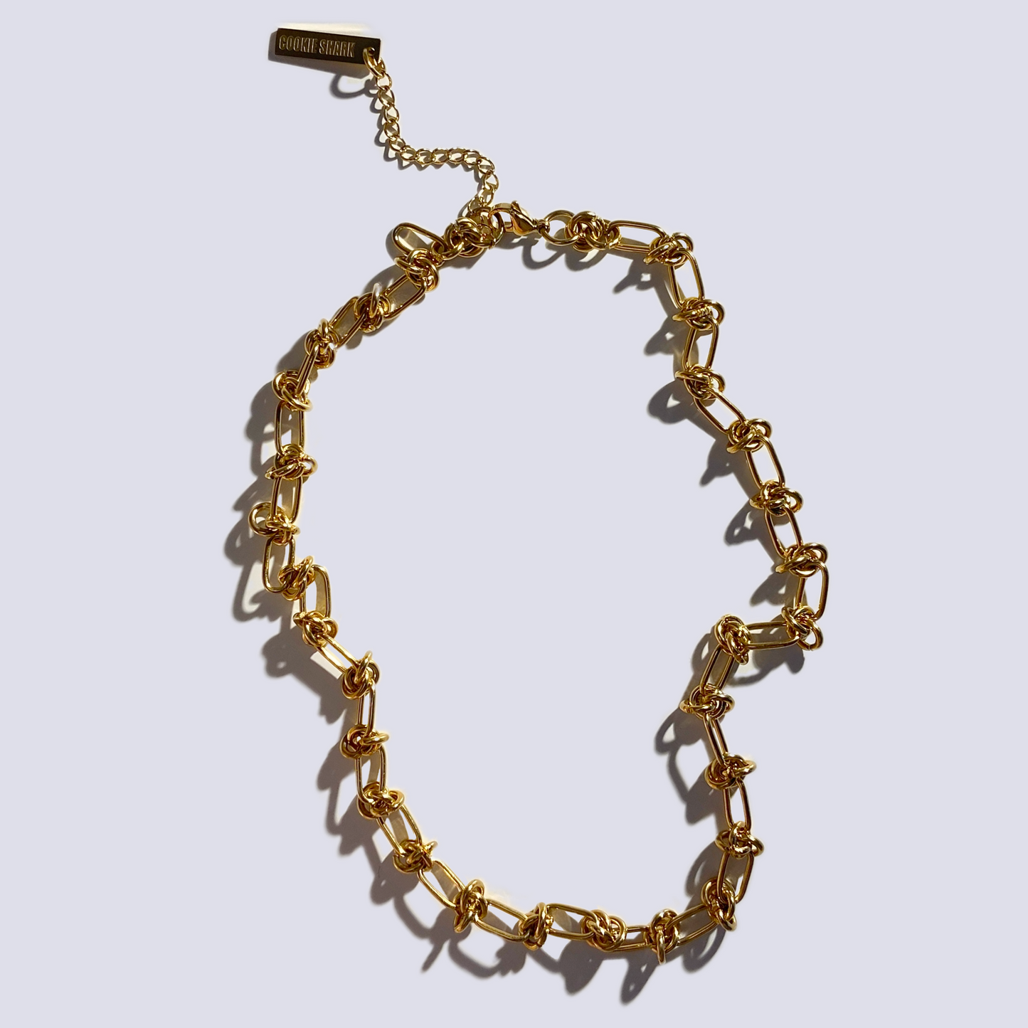 BARBED WIRE NECKLACE - Gold