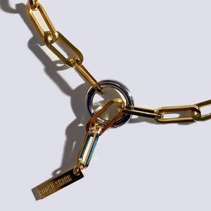TROMBONE NECKLACE - Gold